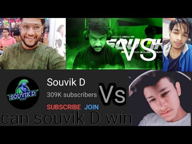 Souvik D vs game x pro and legend x can win souvik D win