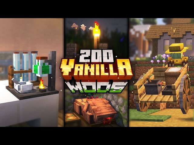 TOP 200 Vanilla+ Minecraft Mods Ep. 5 | Forge/Fabric