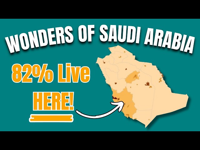 Why 82% Live HERE? Wonders of Saudi Arabia, Captivating Curiosities & Jaw-Dropping Sights 🎥  4K  🇸🇦