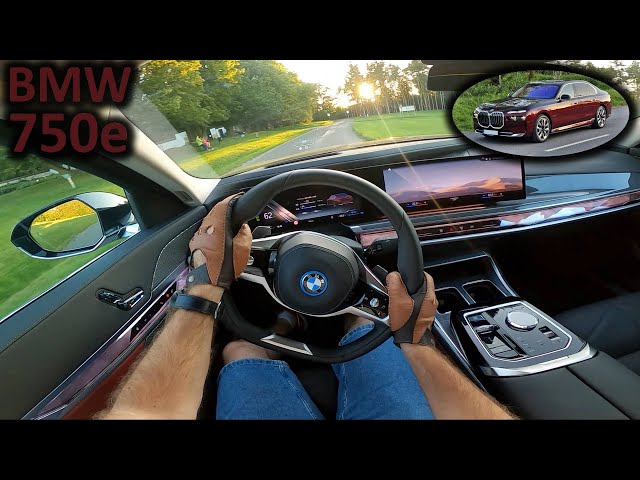 2023 BMW 750e xDrive | POV test drive