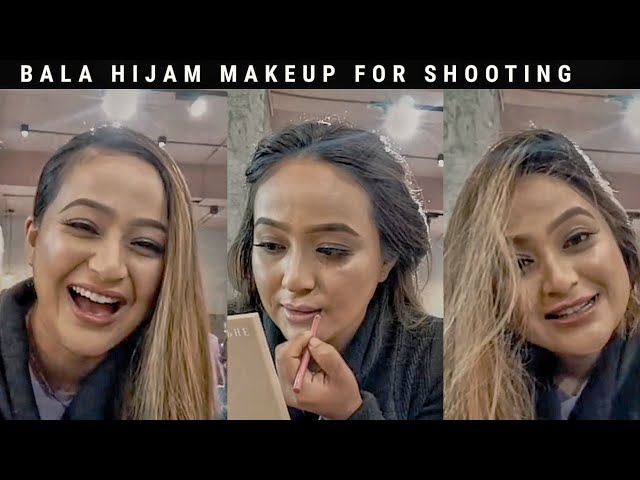 Bala hijam  makeup💄for Shooting-2022 latest video @Manipurfilmactressclub