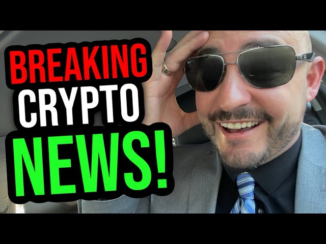 BREAKING CRYPTO NEWS! (This Is HUGE!)