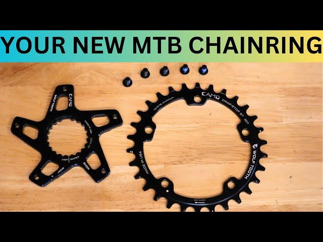 Wolf Tooth Camo Chainring (full install)