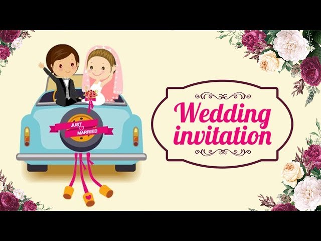 wedding invitation For whatsapp  (creativevideos)