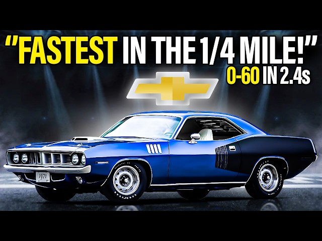 The 10 Quickest Muscle Cars Of The 1960's