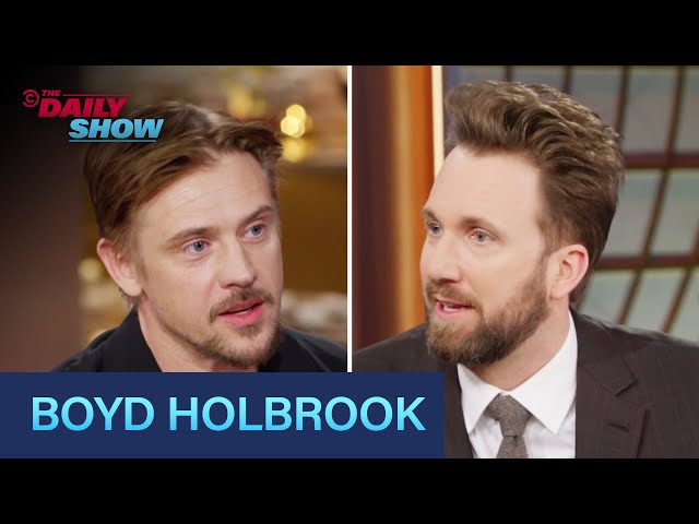 Boyd Holbrook - “A Complete Unknown” & Bob Dylan’s Pen Pal Johnny Cash | The Daily Show