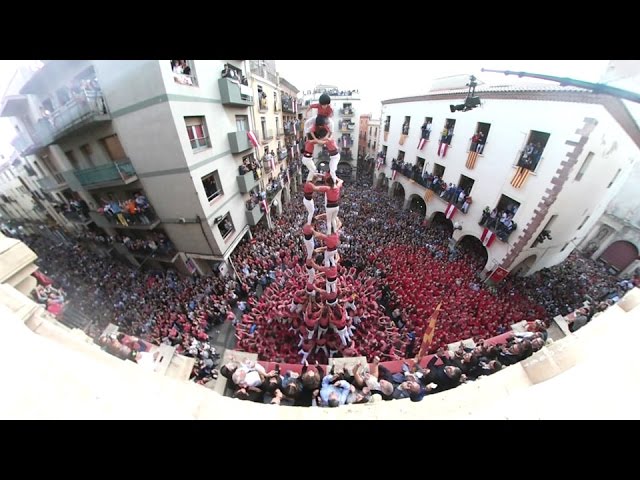 360Video | Spain's Dahi Handi equivalent from up close, in virtual reality