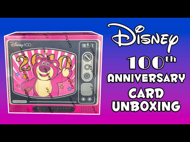 CARD.FUN Disney 100th Anniversary Carnival Series Trading Card Unboxing