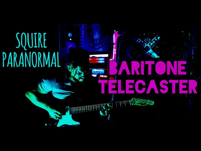 Squier Paranormal Baritone Cabronita Telecaster | Just Tones - Laid BACK BLUES.