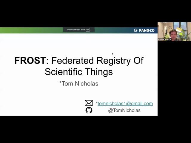 FROST: Federated Registry Of Scientific Things