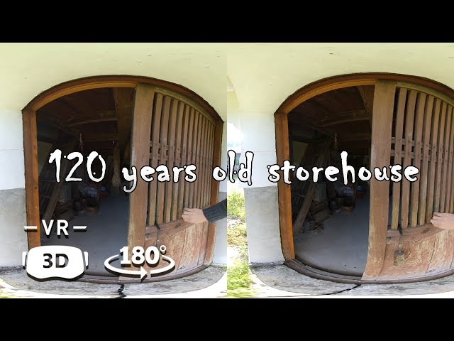 120 years old Japanese storehouse 'Kura'. What's in it?