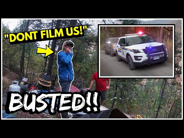 We Caught THIEVES STEALING From Our Gold Claim!! (POLICE CALLED)