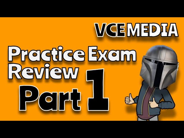 Media Practice Exam Review - Part 1