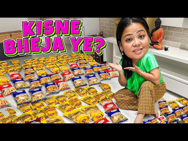 Humare Liye Kisne Bheja Itni Sari Namkeen | Bharti Singh | Haarsh Limbachiyaa | Golla