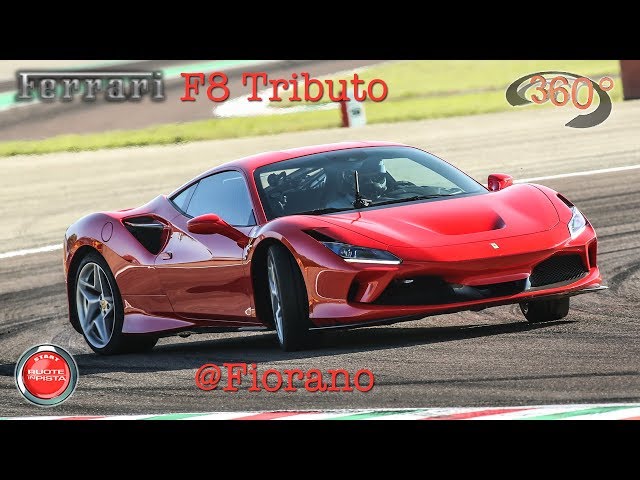 360° 4K VIDEO | Ferrari F8 Tributo in Fiorano