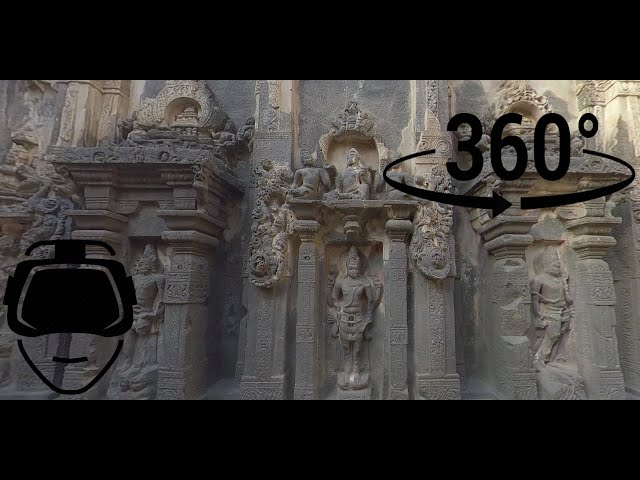 Ellora Caves | Kailasa Temple, India, 360° VR pt.3