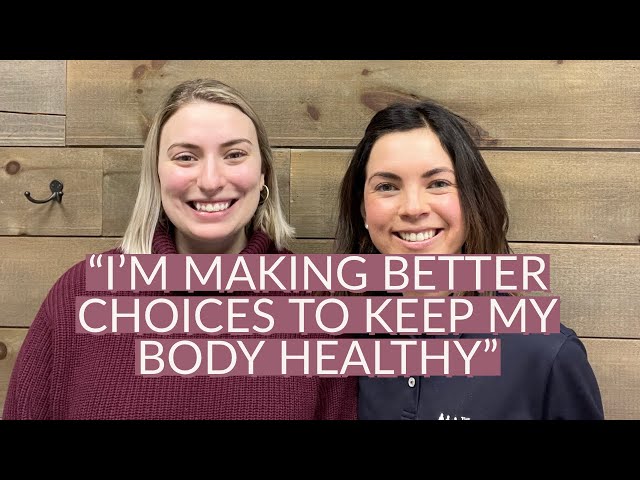 TESTIMONIAL: "I'm Making Better Choices to Keep My Body Healthy"