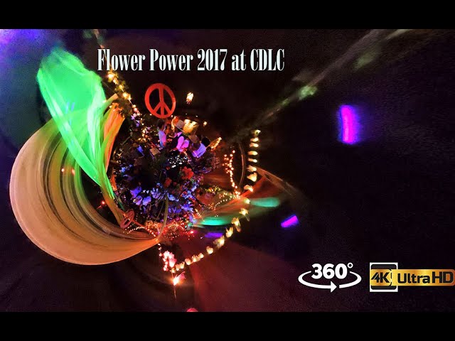 Flower power 2017 at cdlc 360º VR 4K