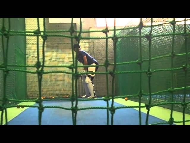 Cricket net session - Cover drives & defense