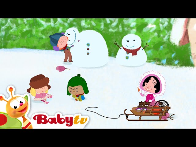 Juegos de muñeco de nieve ⛄​divertidos y helados ❄️, ¡todos los días solo en BabyTV! @BabyTVSP