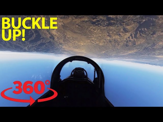 Take control of a fighter jet over Southern California in VR