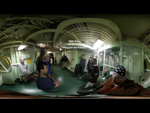 4k USS Hornet Aircraft Carrier Tour 360