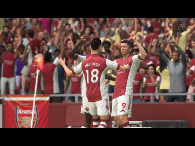 FIFA 22 - Martinelli assist