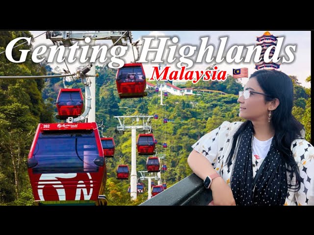 Genting Highlang Malaysia 🇲🇾 Hill station - indoor theme park & Mall