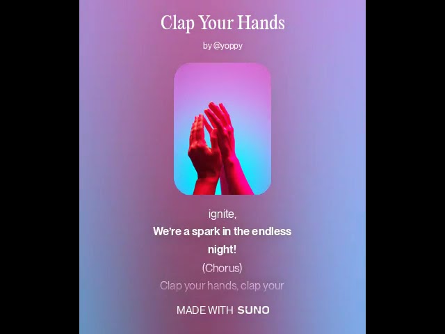 Clap Your Hands