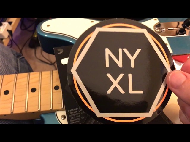 Ernie Ball Paradigm vs D'ddario NYXL Strings | Part 1