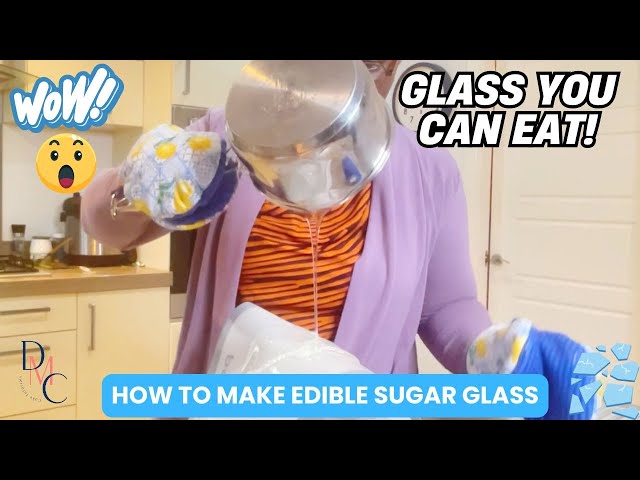 Turn Sugar into Glass and Create Amazing Cake Decorations