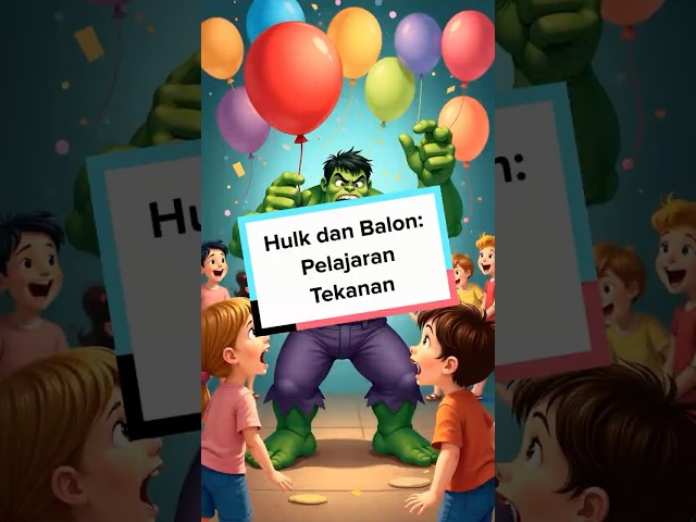 Hulk Meniup Balon