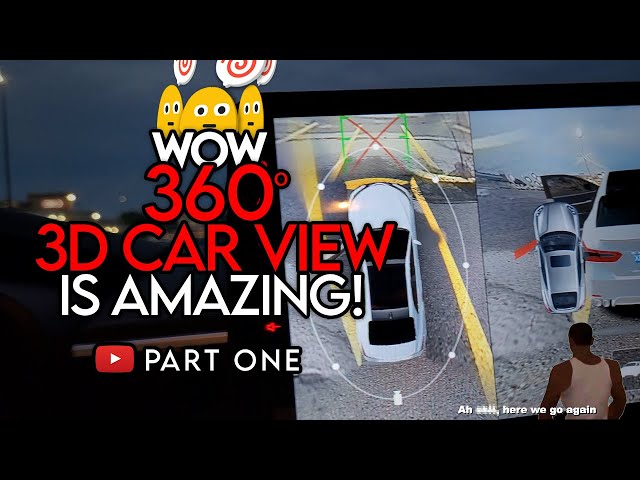 360 View 3D Camera 2020 Toyota Corolla Android Install - Bird's-Eye View Panorama Reversing - Part 1