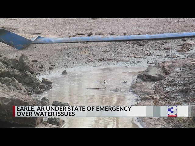 Boil order after pipe collapse Earle, AR