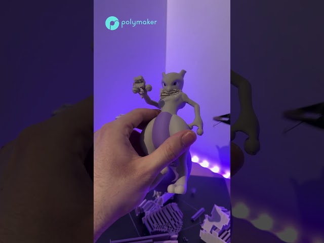 Mewtwo !!! #pokemon #plafilament #3dpokemon #pokemongo #3dprinterfilament #unboxing #3dfilament