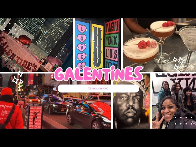 New York for Galentines Day was a VIBEEEE😍😍🗽