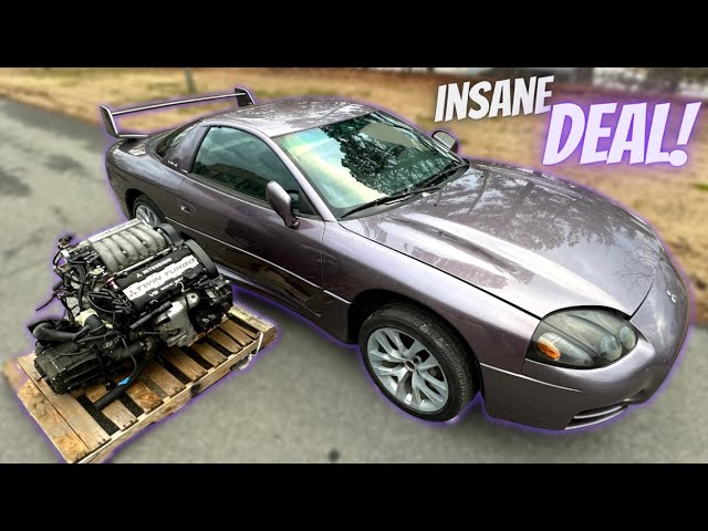 Rebuilding An ABANDONED 3000GT VR4 Dirt CHEAP!