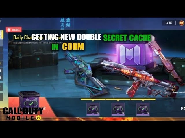 Getting New Double Secret Cache in CODM! (2025)