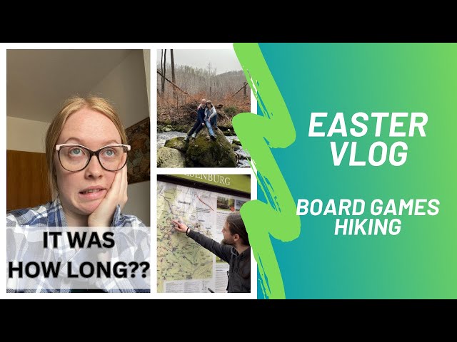 VLOG: Hiking in Harz, Board Games Night, Easter Holidays