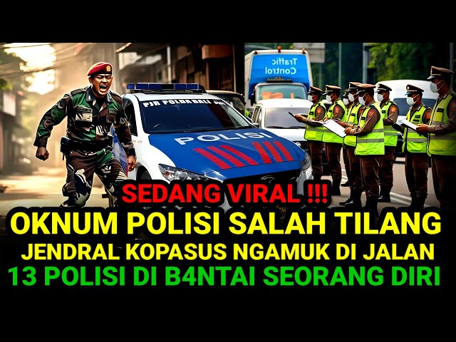 SEDANG VIRAL - OKNUM POLISI AROGAN CEKCOK  SAAT TILANG DAN MINTA PUNGLI KE JENDRAL KOPASUS