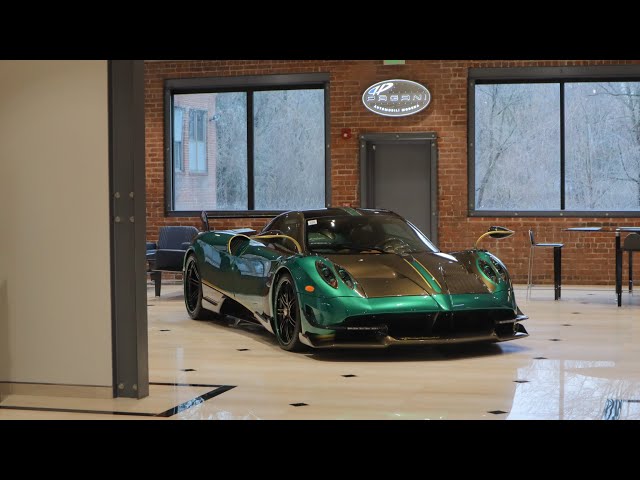 The Rare Hypercars of Greenwich! Huayra BC, Veyron, STO, & More!