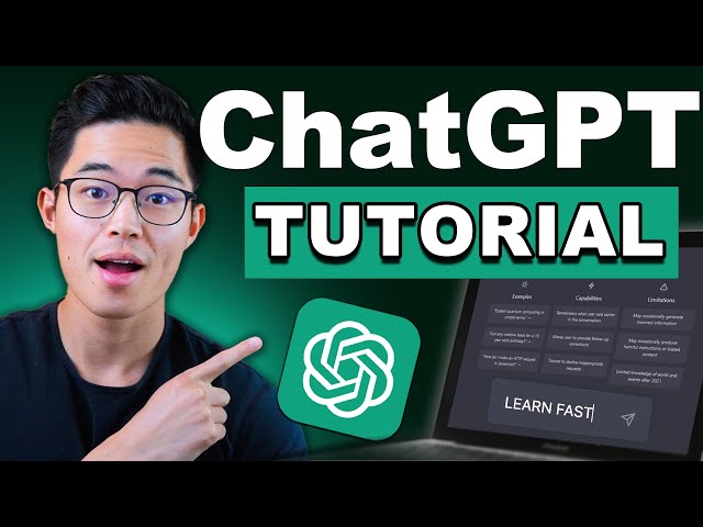 ChatGPT Tutorial: How to Use Chat GPT For Beginners 2024