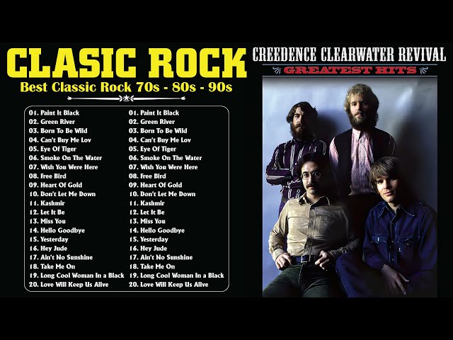 Classic Rock Songs 70s 80s 90s Full Album | Best Classic Rock Full Album