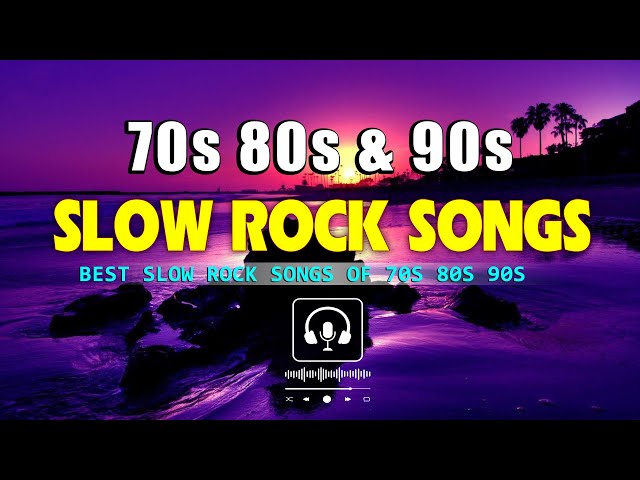 Nonstop Slow Rock Medley 🔥 Slow Rock Love Songs Collection 70s 80s 90s