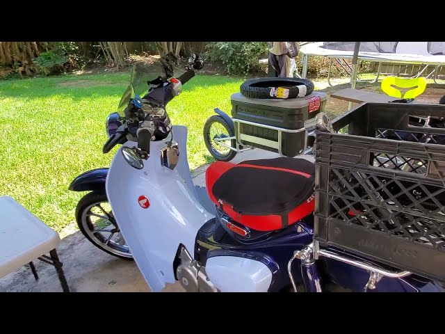 Scooter Cannonball 2021: T-12 Days  // Super Cub & KipMoto SherpaX Trailers!