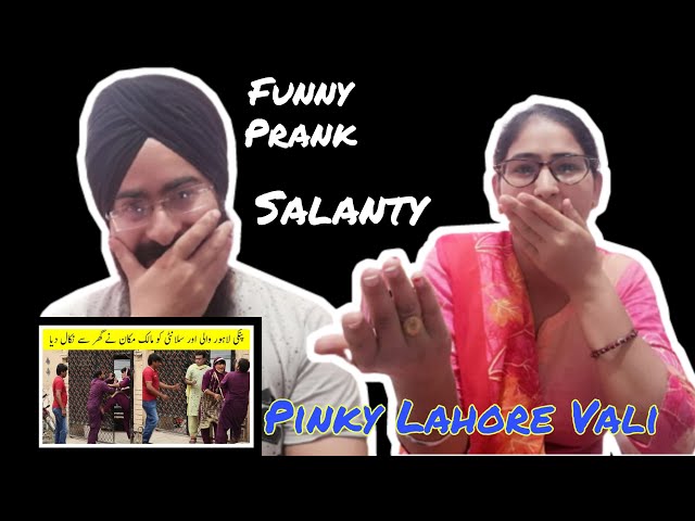 Indian Reaction On Funny Prank With Pinky Lahore Wali , Salanty | Prank Ulta Pay Gya | Funny Video