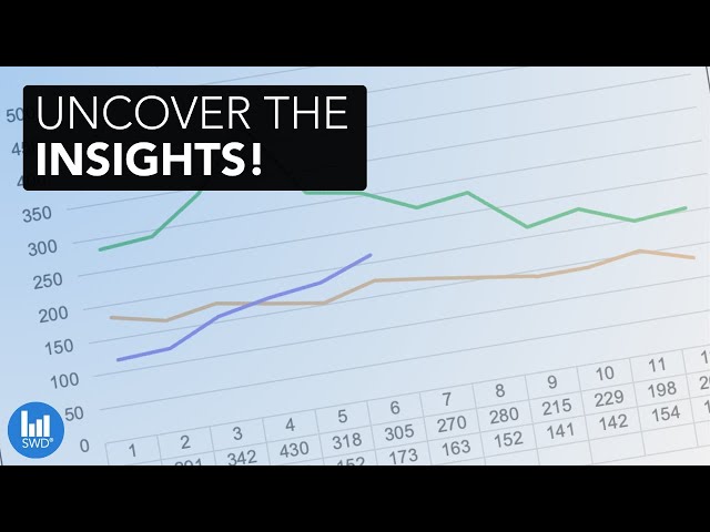 Data viz makeover | tell a story with this line and table combo