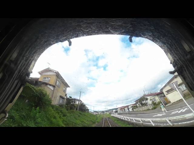 【VR動画】JR烏山線 キハ40たちと烏山駅 (2016年8月)