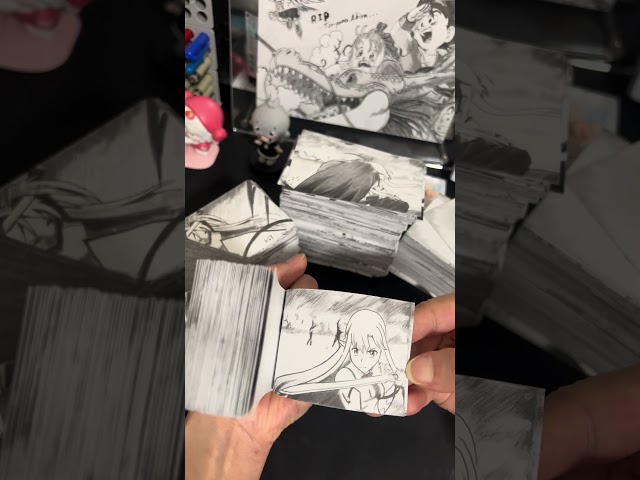 Sketching Flipbook anime “sword art online” #drawing #flipbook #sketching #ソードアートオンライン #刀剑神域