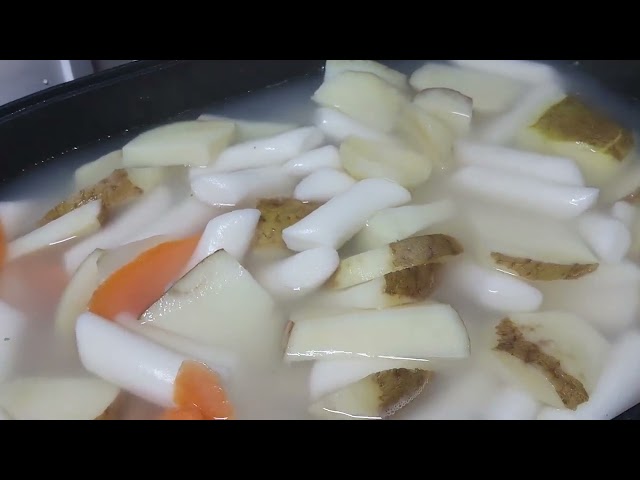 MAMA FOOD 엄마표! 해물 감자 빨간 떡볶이~~!@sungodcross